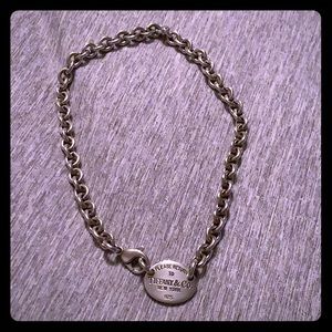 Return to Tiffany silver necklace
